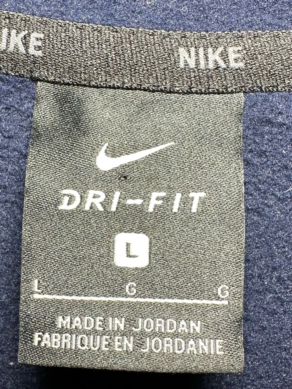 Nike Dri-Fit Spotlight USA CN9473-419 Pullover Hoodie Men’s Large Blue